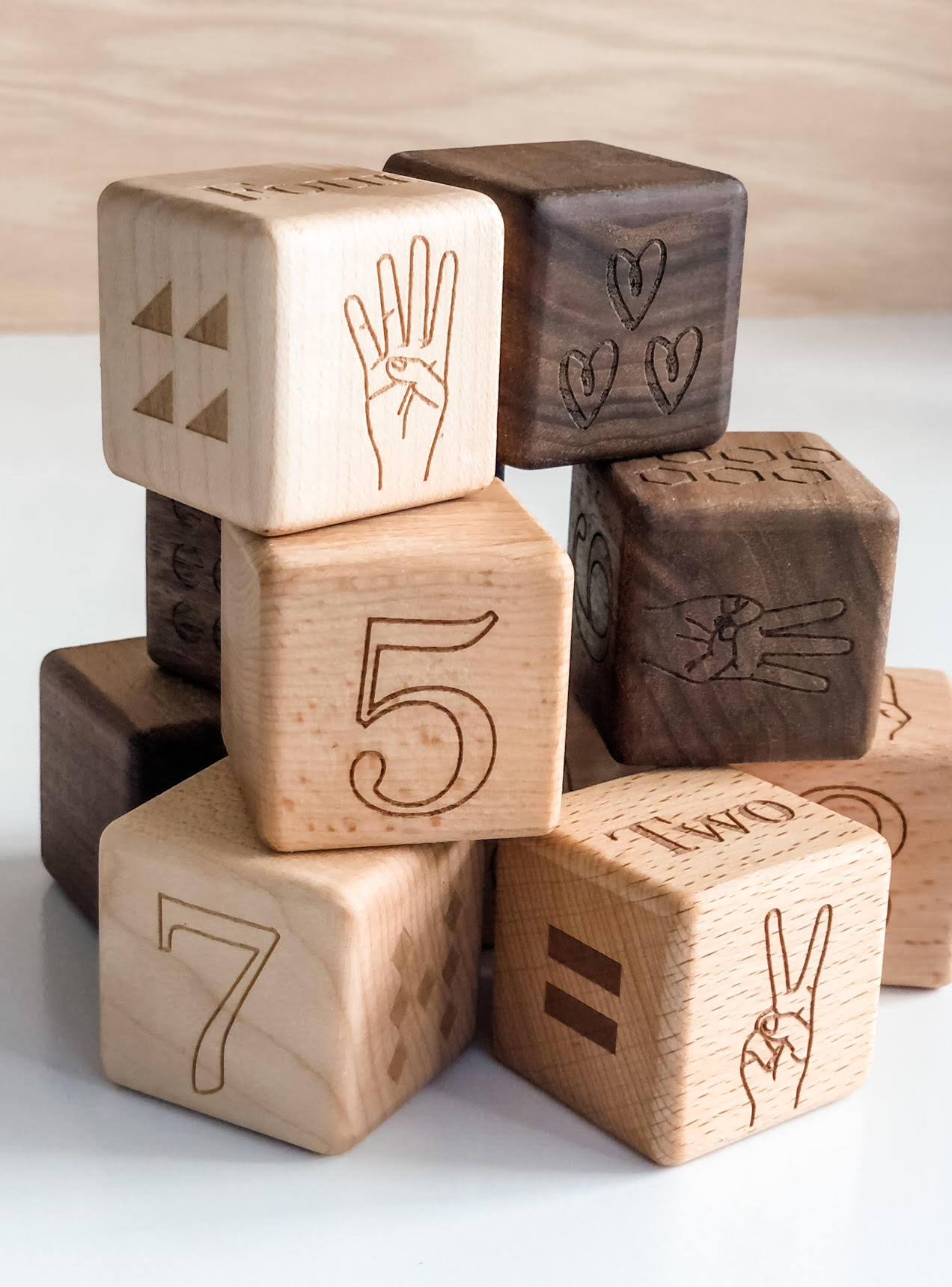The Wooden Number Blocks image 0