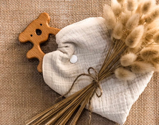 The Koala Teether & Muslin Cloth image 0
